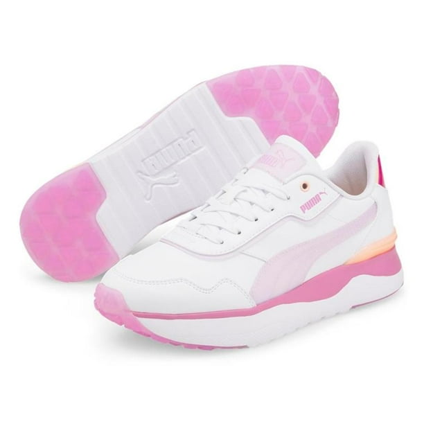 Tenis Puma R78 Voyage Candy para Mujer 383837 01 blanco 24 Puma 383837 01 R78 VOYAGE CANDY Walmart en linea