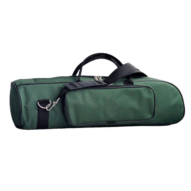 WUSUOWEI Carrying Bag with Handle and Adjustable Shoulder Strap for Trumpet,Trumpet,Cotton Cloth,Lightweight Musical Instrument Case,Storage with Pocket for Performance Travel,1PC