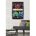 thumbnail image 2 of Pokemon - Neon Group Wall Poster, 22.375" x 34", Framed, 2 of 3