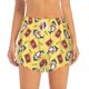 thumbnail image 2 of Balery Pineapples Sharks In Hawaiian Pantalones cortos deportivos para mujer con forro y dos bolsillos, elásticos, para entrenamiento, gimnasio, yoga-X-Large, 2 of 7