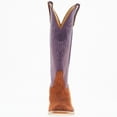 thumbnail image 2 of Rios Of Mercedes Womens  Rios Rust Carpincho Violet Buffamonte Top Boot 9.5 C Brown, 2 of 5