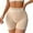 Khaki, variant on Women's Solid Color Lifting and Belly Mid Waist Pant for Body Shaping and Slim Fit Comfort Black M
