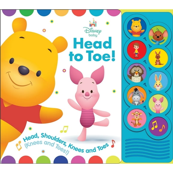 Disney Baby: Head to Toe! Head, Shoulders, Knees and Toes Sound Book, (Paperback)
