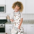 thumbnail image 4 of Forest Fairy Princess Pattern Kids Aprons for Girls and Boys,Adjustable Neck Strap Toddler Aprons for Kids Cooking Baking, 4 of 6
