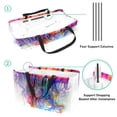 thumbnail image 4 of Jellyfish Collapsible Oxford Cloth Tote Bag: Reusable, Foldable, and Large Capacity - Ideal Laundry, Cube, and Bucket Organizer, 4 of 7