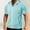 Sky Blue-Athletic-Men, variant on Zedker Mens Shirts Short Sleeve Hoodies Solid Color Lightweight Soft Zip Up Hoodie Men Athletic Workout Jackets with Pockets