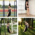 thumbnail image 5 of Kids Aerial Hammock Swing – Nylon Sensory Seat for , Indoor Outdoor Hanging Chair for Autism, Sensory Play, Calming and Exercise, 5 of 7