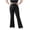 Black, variant on Levmjia Women's Plus Size Yoga Pants High Waisted Bootcut Leggings with Pockets Tummy Control Workout Pants for Women Gym Running Activewear Scrunch Butt Flare Pants