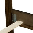 thumbnail image 4 of Saddlebrook Brun Foncé Lit Grand Panneau, 4 of 6