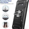 thumbnail image 3 of IDYStar Galaxy S10E Case with Tempered Glass Screen Protector, Galaxy S10E Case,Hybrid Drop Test Cover with Car Mount, 3 of 5