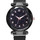 thumbnail image 2 of Mujer reloj de cuarzo de malla de acero inoxidable Corcha de malla estrellada Numeral Wutwatch Girls Decorative Watch Guardung EL0260-04B, 2 of 2