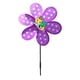 thumbnail image 2 of Molino de viento de jardín, adornos florales giratorios, regalos, molinetes para niños, juguetes para bebés, granja Violeta, 2 of 9