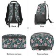 thumbnail image 6 of HUIACONG Backpack for Girls Boys for Students Ages 6-18 Galaxy Axolotl Print Large Capacity Ergonomic Padded Adjustable Straps Water Resistant for Elementary Middle High School Back to School, 6 of 7