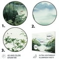 thumbnail image 3 of Designart "Oasis of Serenity II" Countryside Metal Wall Decor, 3 of 5