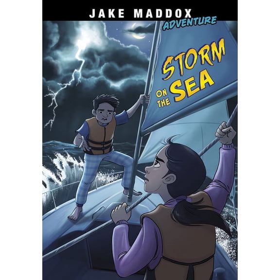 Jake Maddox Adventure Storm on the Sea, (Paperback)
