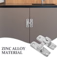 thumbnail image 3 of OULII 1Set Zinc Alloy Barn Door Lock for Security 3.14X0.79X0.79in, 3 of 8