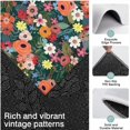 thumbnail image 3 of Pioneer Flower Floral Print Pattern Kitchen Rugs Sets Of 3,Kitchen Runner Rugs Non Skid Washable,Decorative Kitchen Floor Mats for Kitchen,Sink,Laundry,17"x30"+ 17"x47" + 17"x59", 3 of 6