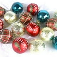 thumbnail image 3 of 30ct Christmas Ornaments Tree Decorations, 2.36 Inch Christmas Ball Shatterproof Hanging Ornament Bulk for Xmas Holiday Party Decor, Type 3, 3 of 9
