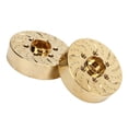 thumbnail image 4 of Pesas de Rueda de latón Bling Bling 2 piezas Adaptador de cubo Grado profesional, 4 of 12