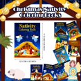 thumbnail image 2 of Libros para colorear de la Natividad de Cholemy, paquete a granel, 120 unidades, 12,5 x 17 cm, 2 of 6