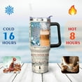 thumbnail image 4 of 40 Oz Couples Tumbler with Handle and Straw, Anniversary Couple Insulated Couples Mugs, Couples Engagement Gift Cup for Couples, Valentine Couple Coffee Mugs Engagement Gifts for Couples, 4 of 7