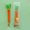 Carrots, variant on 10Pcs Silver Vine Matatabi Vegetable Cat Chew Toy, Plush Scallion Carrot Teething Stick for Kitten Oral Care