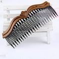 thumbnail image 3 of Women Hair Side Comb Retro Wooden Hair Comb Pin Clips Hair Fork Pigtail Holders for Hair Styling Accessories, 3 of 5
