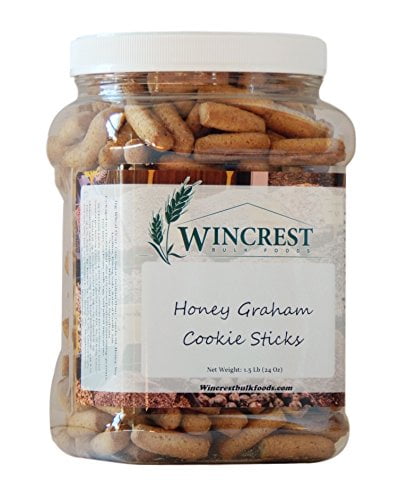 Cinnamon Honey Pretzels Graham Sticks - 1.5 Lb Tub