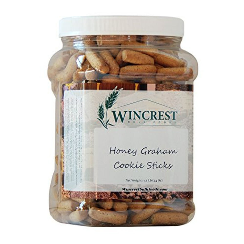 Cinnamon Honey Pretzels Graham Sticks 1.5 Lb Tub