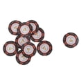 thumbnail image 2 of Crown Design Poker Room Label Casino Play Fun Chips Regalos USTED Zulema fichas de póker, 2 of 6