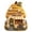 Beehive Honey, variant on HomelyJoy Whimsical Village 3D Fabric Poke Art Kit No Sew Cottage Craft Set DIY Storybook House Craft Kits for Adult Beginner Home Decor Handmade Hobby, 1 pc