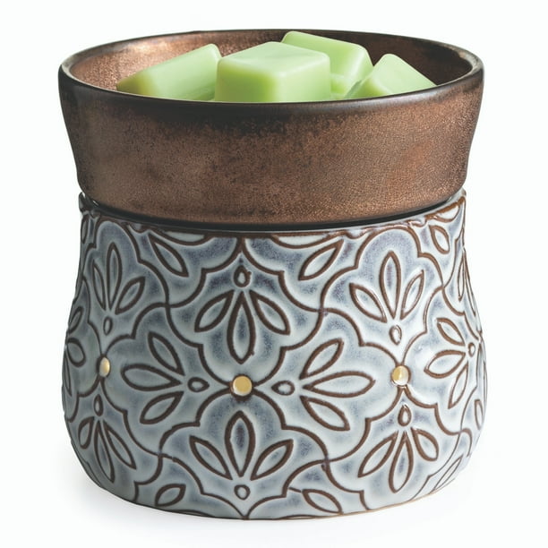 CANDLE WARMERS ETC 2in1 Deluxe Candle and Wax Fragrance Warmer