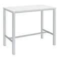 thumbnail image 3 of Natividad 5-piece Pub Height Bar Table Set White High Gloss, 3 of 11