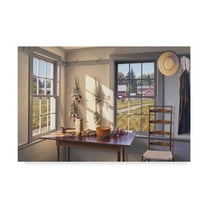 Trademark Fine Art 'Roses For Autumn' Canvas Art by William Breedon