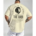 thumbnail image 2 of "Blessed Is The Man Who Trusts In The Lord" T-Shirt – Jeremiah 17:7-8 Scripture & Lion Graphic Christian Tee, 2 of 6