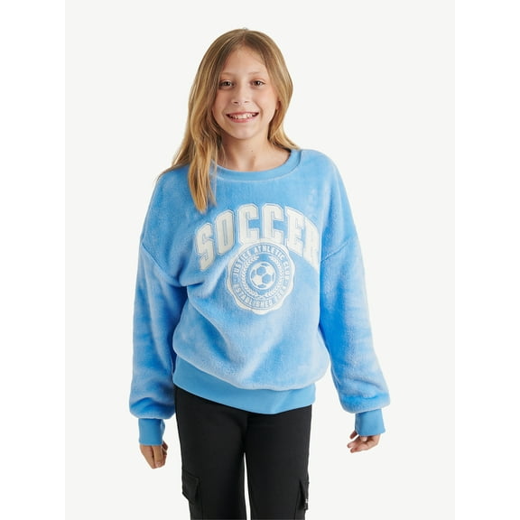 Justice Girls Sports Woobie Crew, Sizes XS - XLP