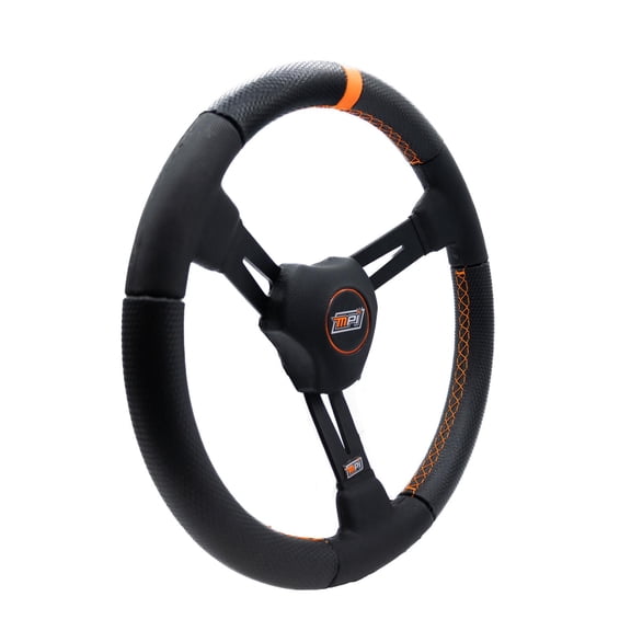 MPI MPI-DM3-16-XL Dirt Racing Alum. Steering Wheel, 16", XL Grip