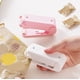 thumbnail image 2 of Mini sellador de bolsas rosa, protector de alimentos para almacenar bocadillos, galletas, cereales, 2 of 5