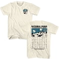 thumbnail image 1 of National Parks Check List Natural Adult T-Shirt ***F&B*** L, 1 of 2