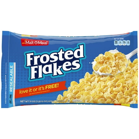 Download Malt-O-Meal Breakfast Cereal, Frosted Flakes, 31 Oz, Bag - Walmart.com