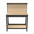 thumbnail image 3 of Trilenars 61-Inch Tool Storage Woodworking Workbenches with Drawers, Garage Workbench, Storage Shelf and Peg Board, 300Lbs Weight Capacity Work Table for Workshop, 3 of 9
