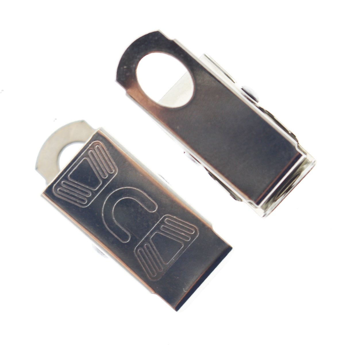 Bulk 100 Pack - 1 Inch Bulldog Clips for Making Lanyards Arts & Crafts - Alligator Style Metal ID Clip Findings - DIY Supplies for ID Badges, Eyeglass Retainers & More by Specialist ID