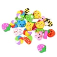 thumbnail image 4 of EeaseCA 50Pcs Mini Erasers Decorative Eraser Toy Cartoon Rubber Kids Eraser Plaything (Random Style), 4 of 8