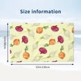 thumbnail image 2 of Onion Pattern colorful Bath Towel, Highly Absorbent towels for bathroom Quick Drying Microfiber Bath Towels for Body, Soft Shower Towels for Sport, Yoga, SPA, Gym 27x55in, 2 of 5