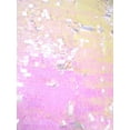 thumbnail image 2 of Big Dot Sequin Hologram Mesh Fabric / Holographic Ocean Pink / Sold By The Yard/Lure™ *** Free Shipping, 2 of 5