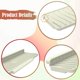 thumbnail image 4 of Tapete de silicona para secar platos con protección contra salpicaduras para fregadero de cocina, encimera y baño. Beige, 4 of 8
