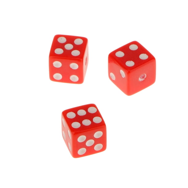 50 Piezas Dados De Acrílico Azul Azul 50 Piezas 12 Mm