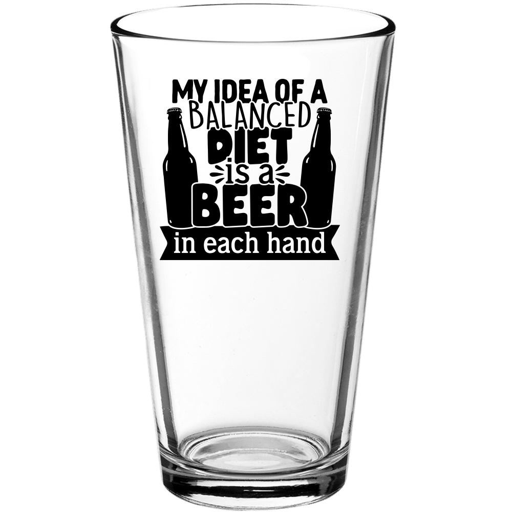 A Balanced Diet Is A Beer In Both Hands Humorous Funny Personalised - Foto 8