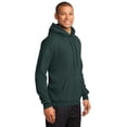 thumbnail image 4 of Port & Company Core Fleece Pullover Hooded Sweatshirt-XL (Dark Green), 4 of 6