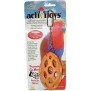 JW Insight Nutcase Rubber Parrot Toy